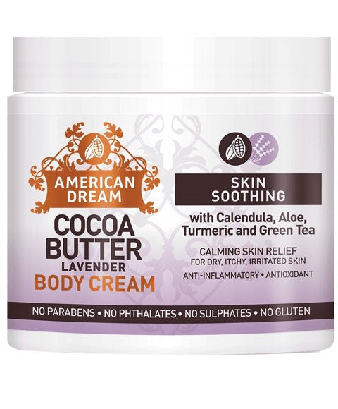 American Dream Cocoa Butter Lavender Body Cream