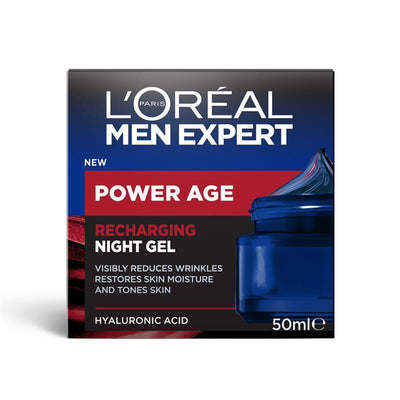 Loreal Paris Loreal Men Expert Power Age Recharging Night Gel 50ml