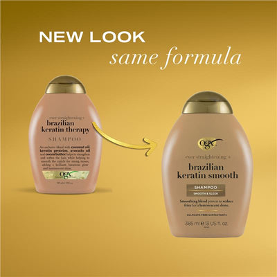 OGX Brazilian Keratin Smooth Shampoo 385ml