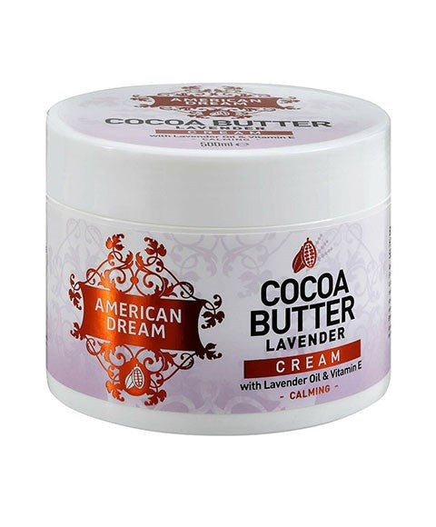 American Dream  Cocoa Butter Cream With Lavender