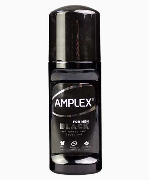 Amplex  Black Anti Perspirant Men Deodorant Roll On