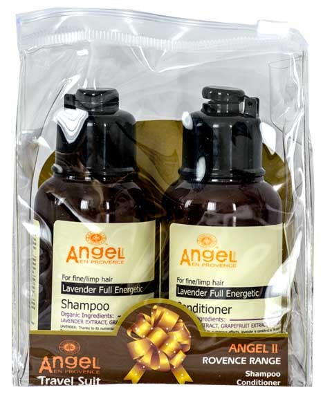 Angel En Provence Rovence Range Lavender Shampoo Conditioner Travel Kit