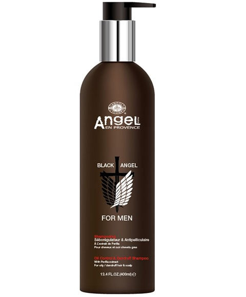 Angel En Provence Black Angel For Men Oil Control And Dandruff Shampoo
