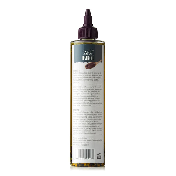 AHU Care AHU Red Onion And Rosemary Hair Oil 300ml - Afro Hair Boutique