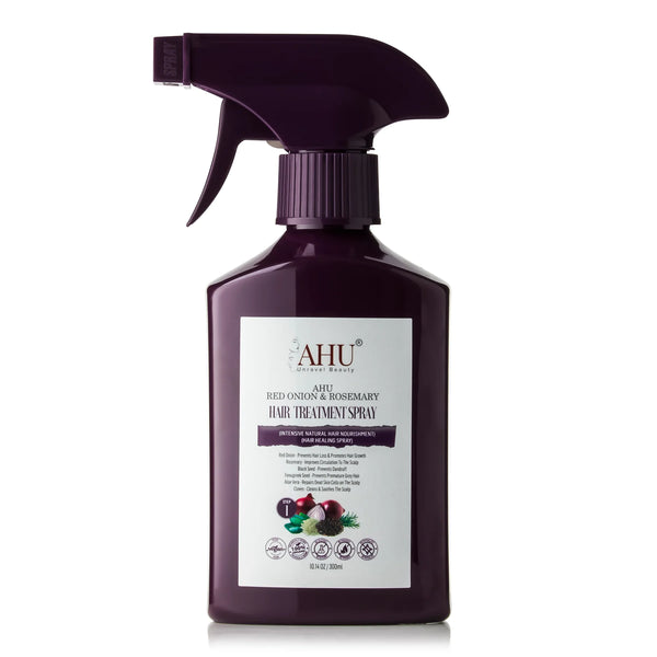AHU Care AHU Red Onion And Rosemary Hair Treatment Spray 300ml