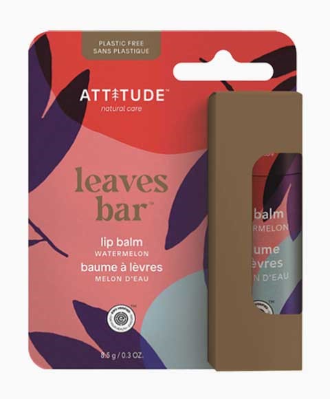Attitude  Leaves Bar Watermelon Lip Balm