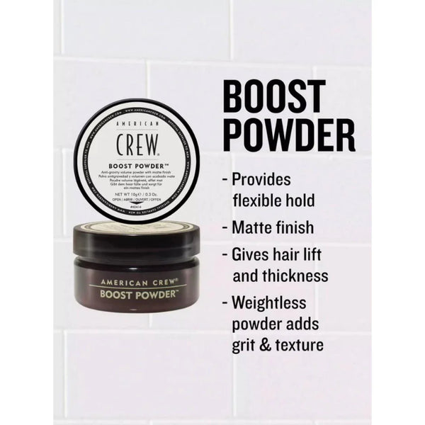 AMERICAN CREW CLASSIC MATTE FINISH BOOST POWDER 10g - Afro Hair Boutique