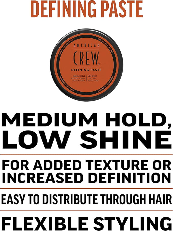 AMERICAN CREW DEFINING Hair PASTE 85g Tub - Afro Hair Boutique