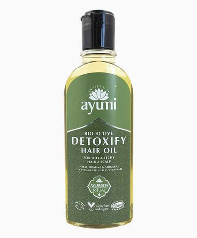Ayumi Naturals Bio Active Detoxify Hair Oil Vegan & Cruelty Free 150ml