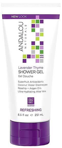 Andalou Naturals  Lavender Thyme Refreshing Shower Gel