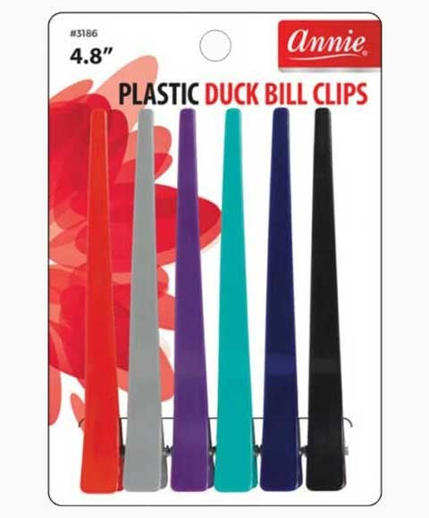 Annie Plastic Duck Bill Clips 3186