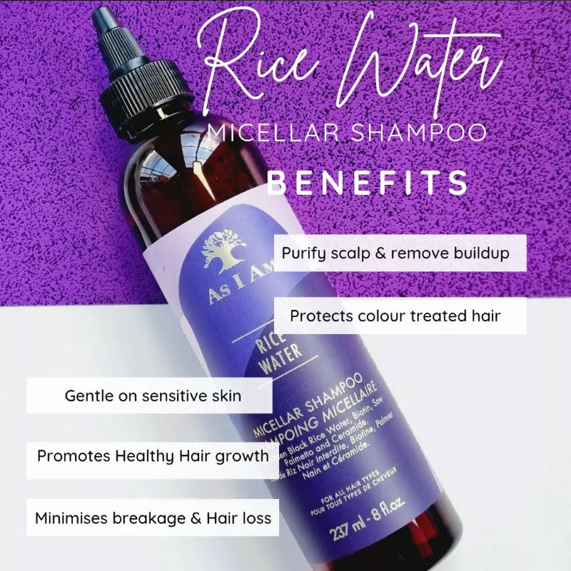 As I Am  Rice Water Micellar Shampoo