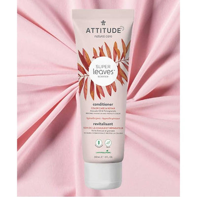 Attitude Super Leaves Avocado Oil And Pomegranate Colorlast Conditioner