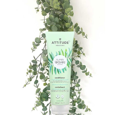 Attitude Super Leaves Grape Seed Oil And Olive Leaves Nourishing Conditioner