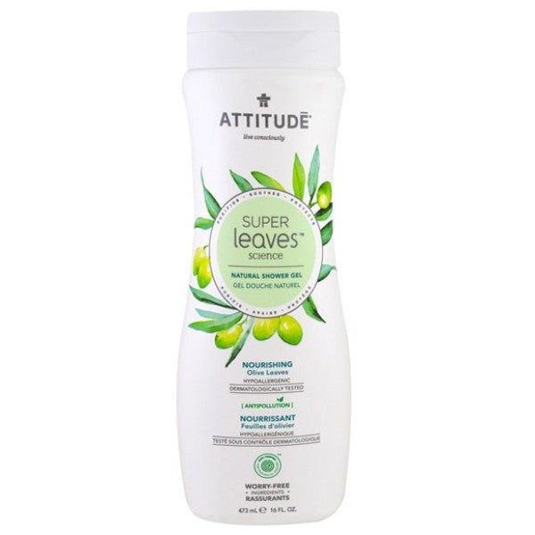 Attitude Super Leaves Pear And Amber Shower Gel