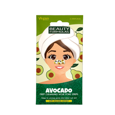 Beauty Formulas Avocado Deep Cleansing Nose Pore Strips