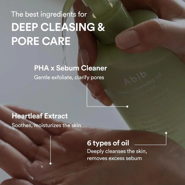 Abib  Heartleaf Pore Cleansing Oil Wash