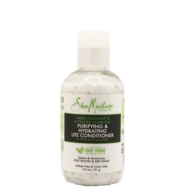 Shea Moisture Coconut & Charcoal Purifying & Hydrating Lite Conditioner 91g 292g