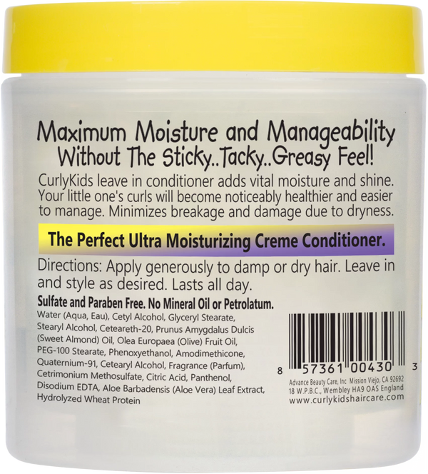 Advance Beauty Care Curly Kids Curly Creme Leave In Conditioner 170g - Afro Hair Boutique