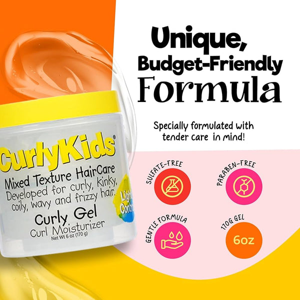 Advance Beauty Care Curly Kids Curly Gel Moisturizer 170g - Afro Hair Boutique