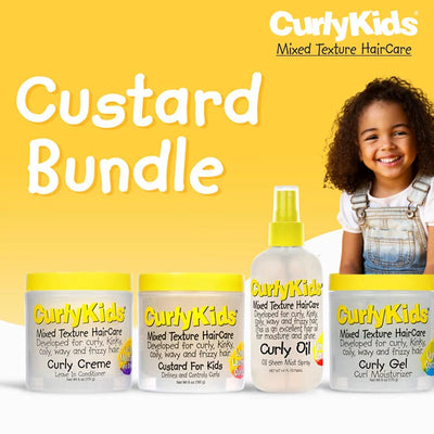 Advance Beauty Care Curly Kids Custard Bundle