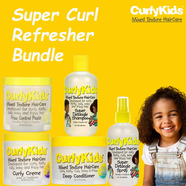 Advance Beauty Care Curly Kids Super Curl Refresher Bundle - Afro Hair Boutique