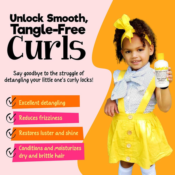 Advance Beauty Care Curly Kids Mixed Textured Super Detangle Conditioner 236ml - Afro Hair Boutique