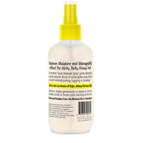 Advance Beauty Care Curly Kids Mixed Texture HairCare Super Detangle Spray 180ml - Afro Hair Boutique