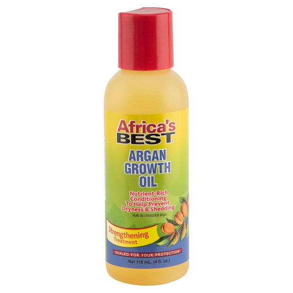Africa's Best Growth Oil Anti-Breakage Strengthening With Argan Oil 118ml - Afro Hair Boutique