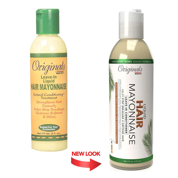 Africa's Best Leave-in Liquid Hair Mayonnaise Natural Conditioning Treatment 177ml - Afro Hair Boutique