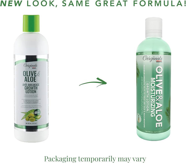 Africas Best Africa Best Olive And Aloe Anti Breakage Growth Lotion 355ml - Afro Hair Boutique