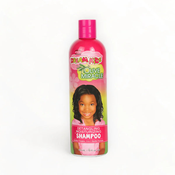 African Pride Dream Kids Olive Miracle Detangling Moisturizing Shampoo 355ml - Afro Hair Boutique