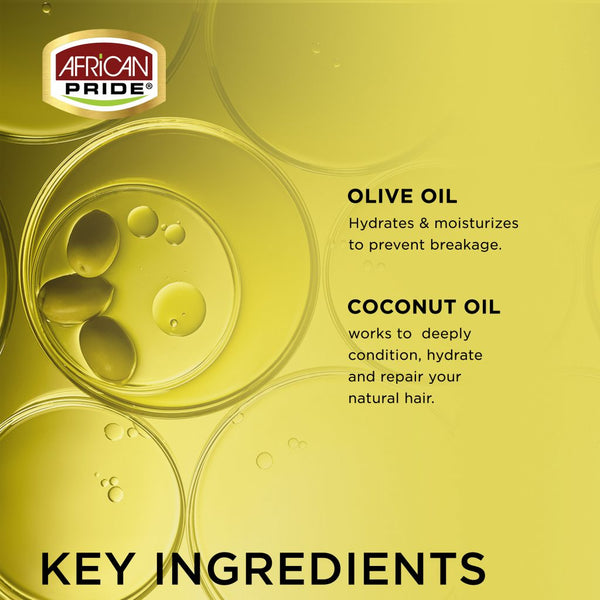 African Pride Dream Kids Olive Miracle Quick Bounce Detangling Pudding 425g - Afro Hair Boutique