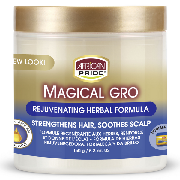 African Pride Magical Gro Rejuvenating Herbal Formula 150g - Afro Hair Boutique