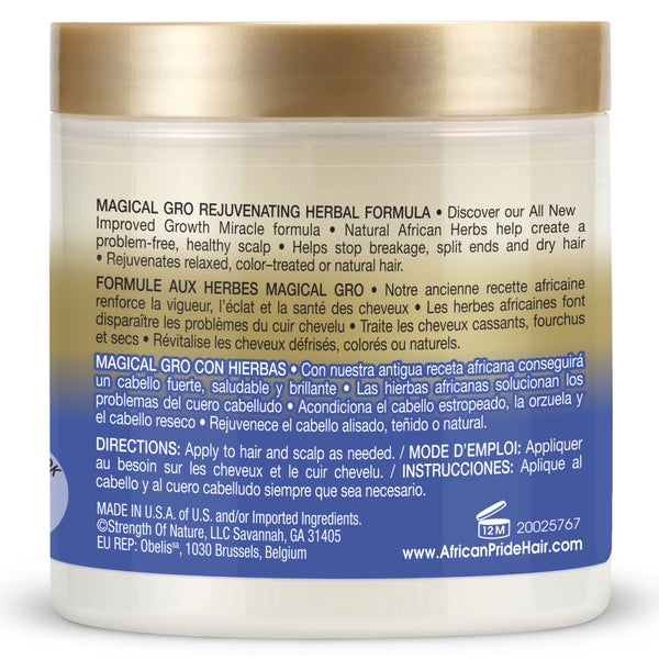 African Pride Magical Gro Rejuvenating Herbal Formula 150g - Afro Hair Boutique