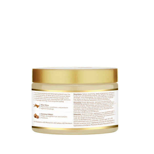 African Pride Moisture Miracle Aloe Coconut Water Pre Shampoo 340g - Afro Hair Boutique