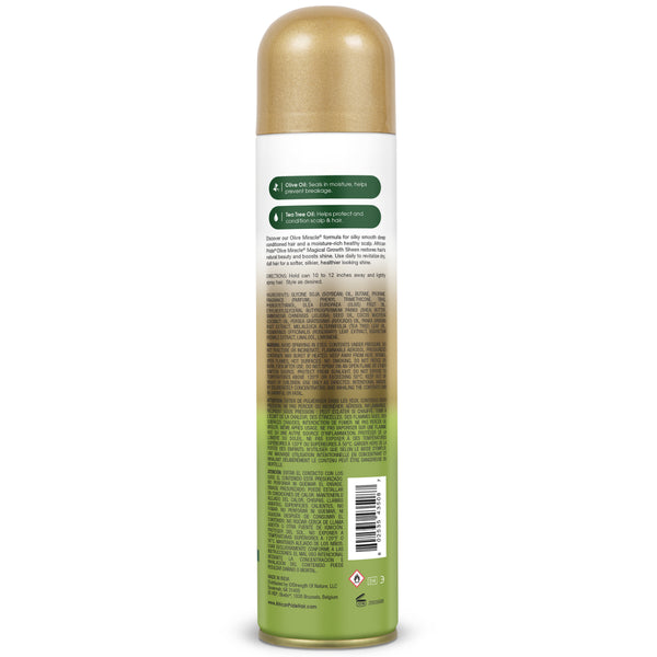 African Pride Olive Miracle Maximum Strengthening Growth Sheen Spray 226g - Afro Hair Boutique