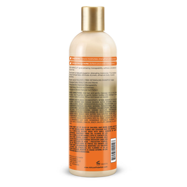 African Pride Shea Butter Miracle Sulfat-Free Detangling Hair Shampoo 355ml - Afro Hair Boutique