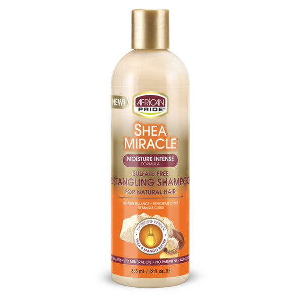 African Pride Shea Butter Miracle Sulfat-Free Detangling Hair Shampoo 355ml - Afro Hair Boutique