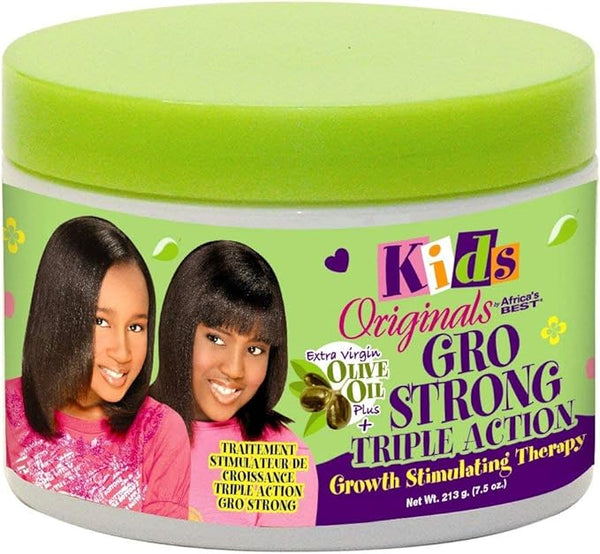 Africa's Best Kids Organics Gro Strong Growth Stimulating Therapy 213g - Afro Hair Boutique