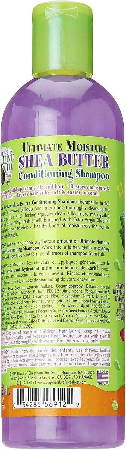 Africa's Best Kids Organics Shea Butter Conditioning Shampoo 355ml - Afro Hair Boutique