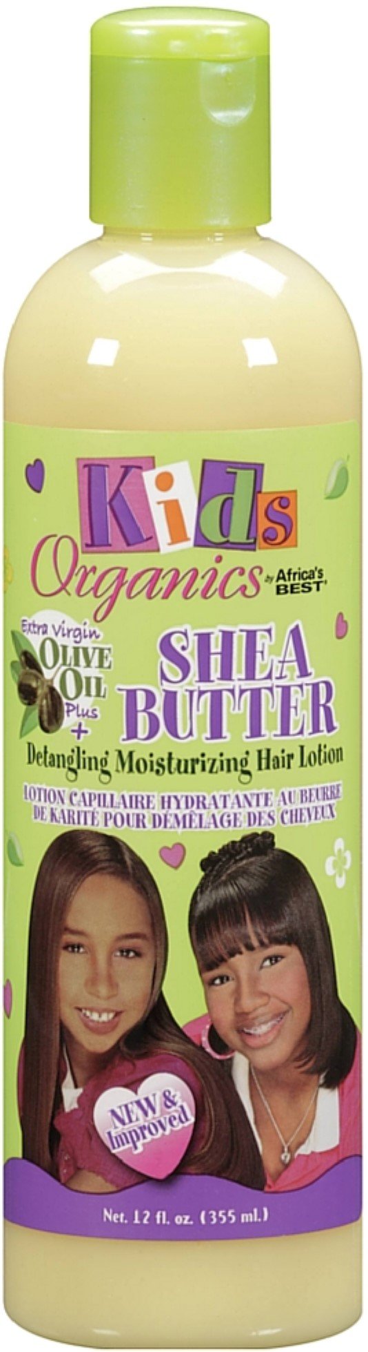 Africas Best Kids Organics Shea Butter Detangling Moisturizing Lotion 355ml - Afro Hair Boutique
