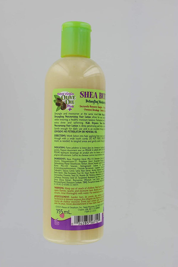 Africas Best Kids Organics Shea Butter Detangling Moisturizing Lotion 355ml - Afro Hair Boutique