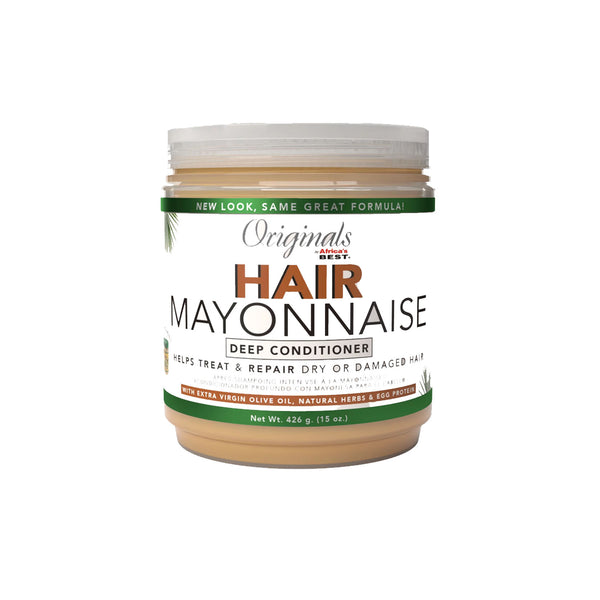 Africas Best Organics Hair Mayonnaise Treatment Weak & Damaged Hair 255g/426g - Afro Hair Boutique
