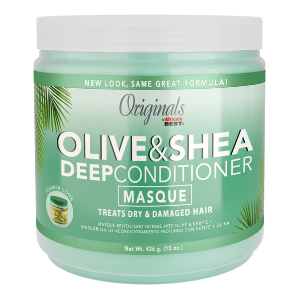 Africa's Best Organics Olive Oil & Shea Deep Conditioner 426g - Afro Hair Boutique