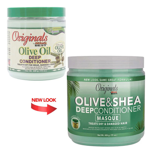 Africa's Best Organics Olive Oil & Shea Deep Conditioner 426g - Afro Hair Boutique