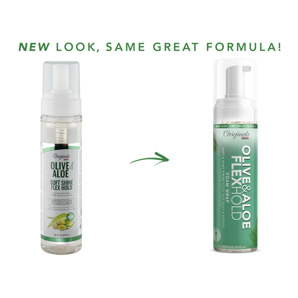 Africa's Best Originals Olive And Aloe Soft Shine Flex Hold 251ml - Afro Hair Boutique