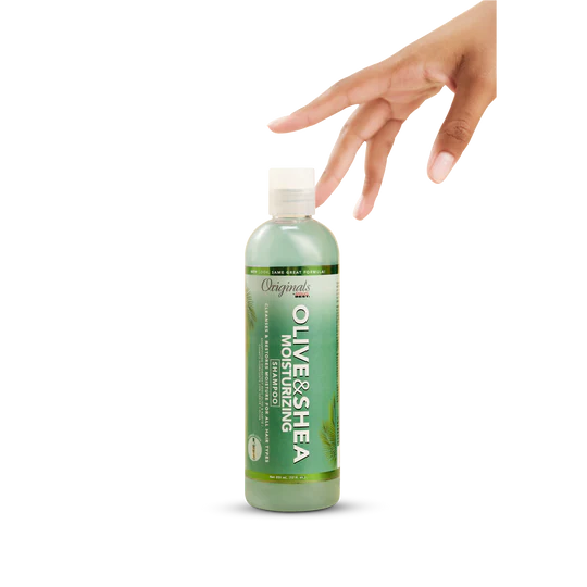 Africas Best Originals Olive Oil And Shea Moisturizing Shampoo 355ml - Afro Hair Boutique