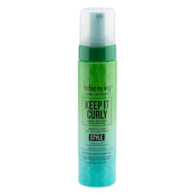 Africas Best Texture My Way Keep It Curly Stretch And Set Styling Foam 251ml