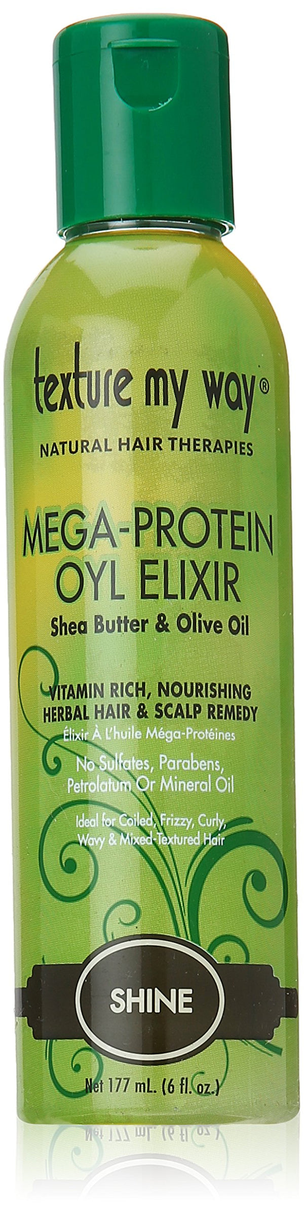 Africas Best Texture My Way Mega Protein Oyl Elixir 177ml - Afro Hair Boutique